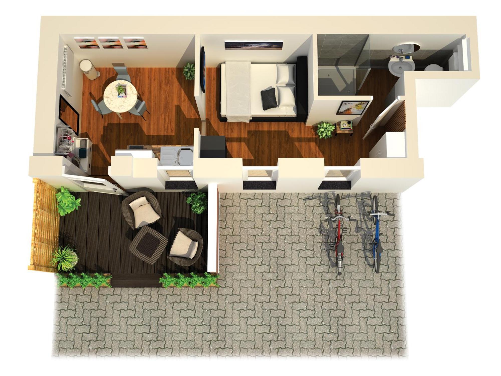 Modernes Apartement Am Rhein In Ruhiger Lage Кёльн Экстерьер фото
